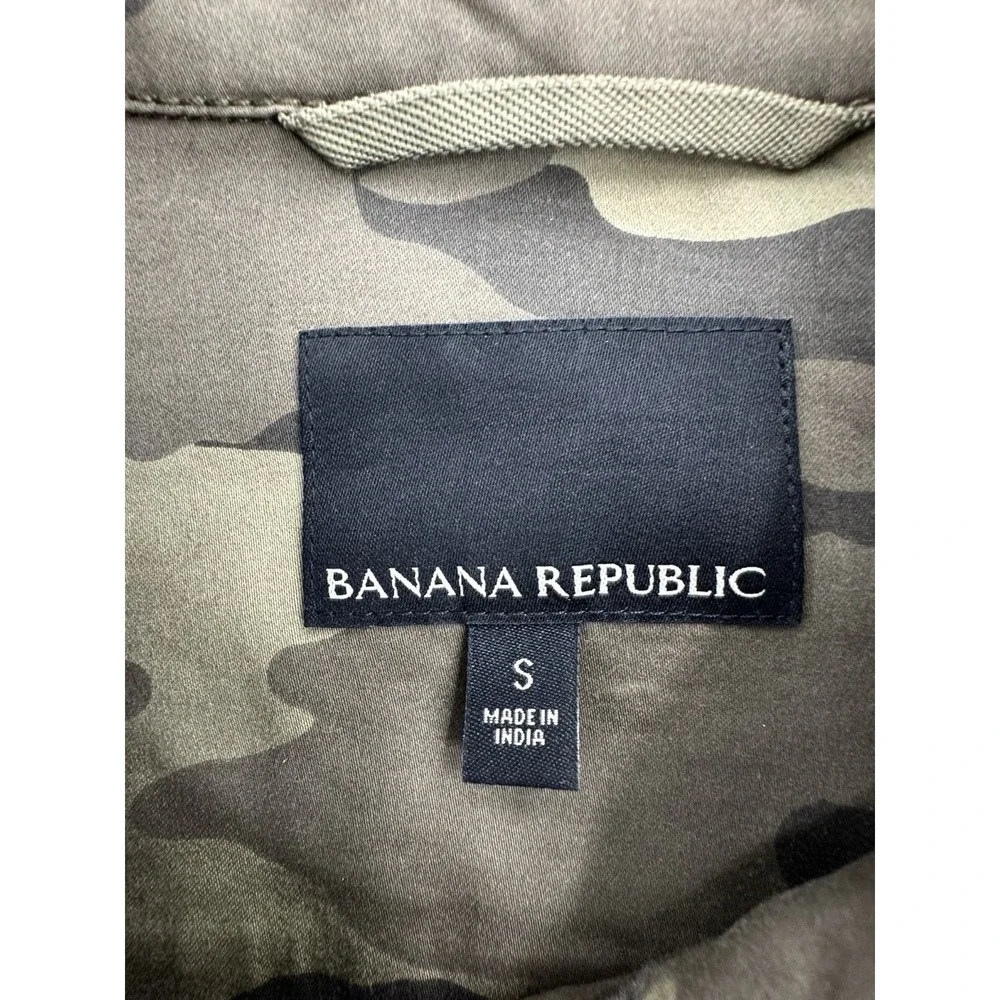 Banana Republic Camouflage Oversized Field Jacket Women's Size S New No Tags‎